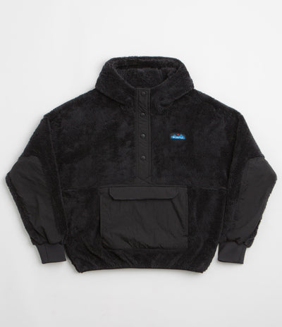 Kavu Womens Moon Ridge Hooded Fleece - Blackout