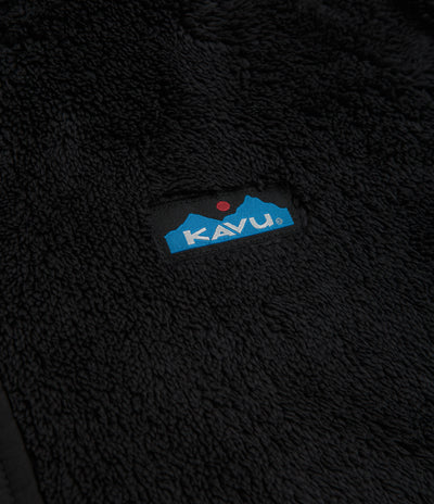 Kavu Womens Moon Ridge Hooded Fleece - Blackout
