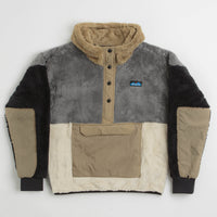 Kavu Womens Moon Ridge Hooded Fleece - Shadow Block thumbnail
