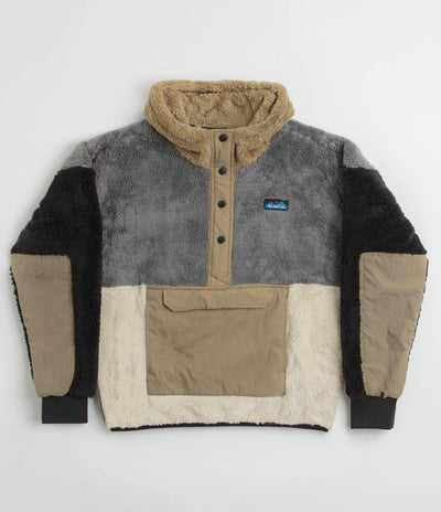 Kavu Womens Moon Ridge Hooded Fleece - Shadow Block