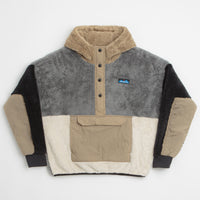 Kavu Womens Moon Ridge Hooded Fleece - Shadow Block thumbnail