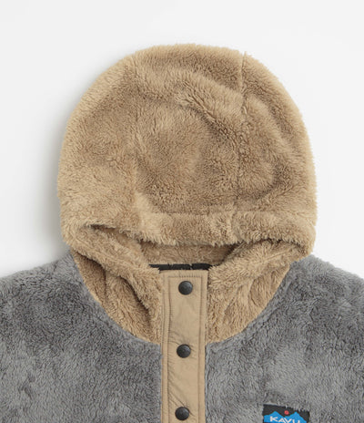Kavu Womens Moon Ridge Hooded Fleece - Shadow Block