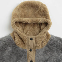 Kavu Womens Moon Ridge Hooded Fleece - Shadow Block thumbnail