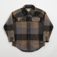 Kavu Womens Northern Sky Shirt Jacket in Nightshade Plaid thumbnail