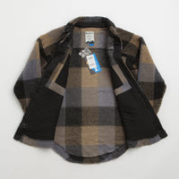 Kavu Womens Northern Sky Shirt Jacket in Nightshade Plaid thumbnail