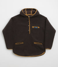 Kavu Womens Roselake Hooded Fleece in Coffee