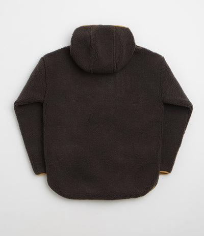 Kavu Womens Roselake Hooded Fleece in Coffee