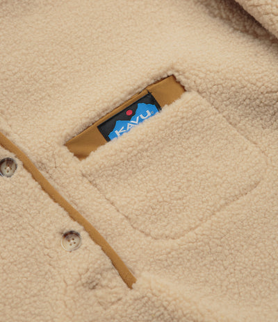 Kavu Womens Roselake Hooded Fleece in Oatmeal