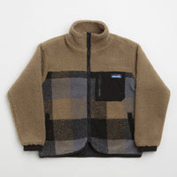 Kavu Womens Willow Creek Fleece in Nightshade Plaid thumbnail