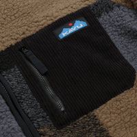 Kavu Womens Willow Creek Fleece in Nightshade Plaid thumbnail
