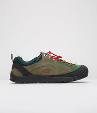 Keen Jasper Rocks Shoes in Dark Olive and Ponderosa Pine