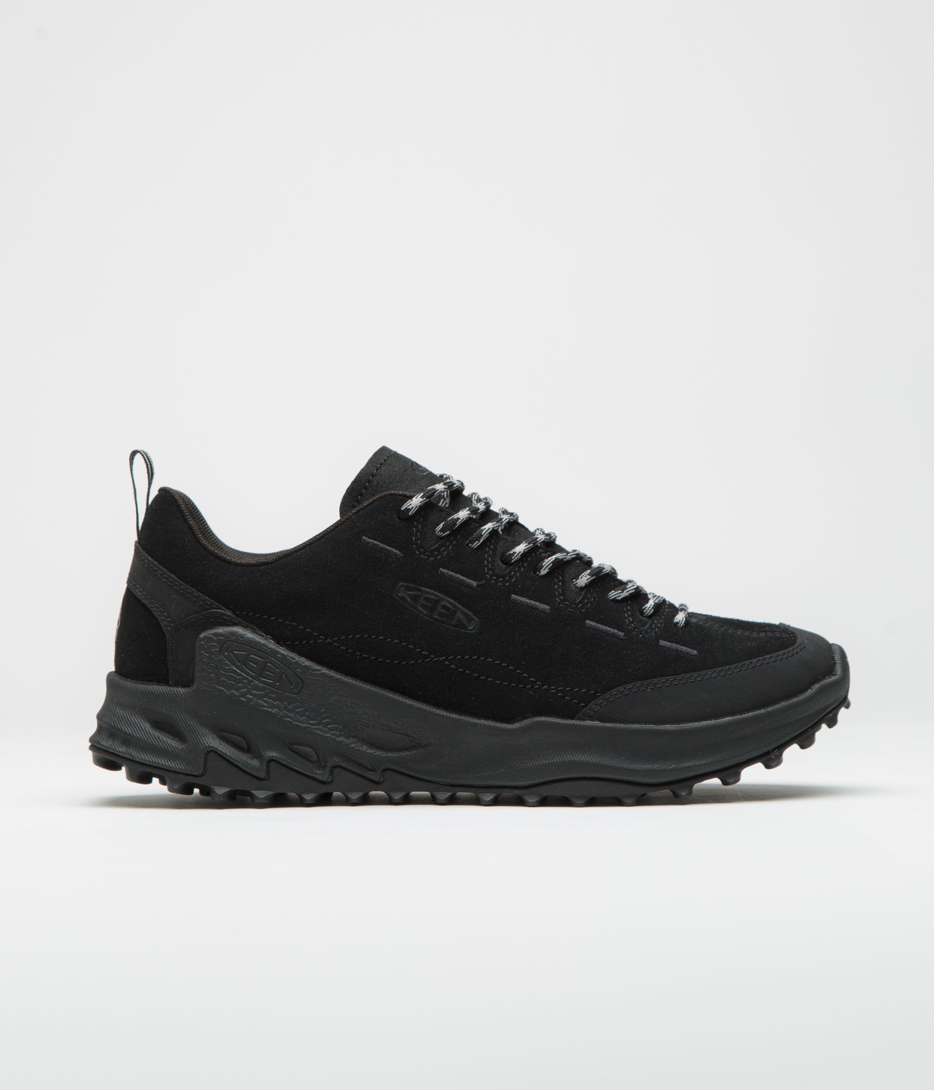 Keen Jasper Zionic Shoes in Black and Alloy