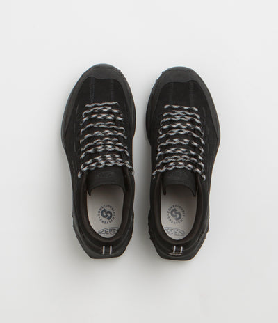 Keen Jasper Zionic Shoes in Black and Alloy