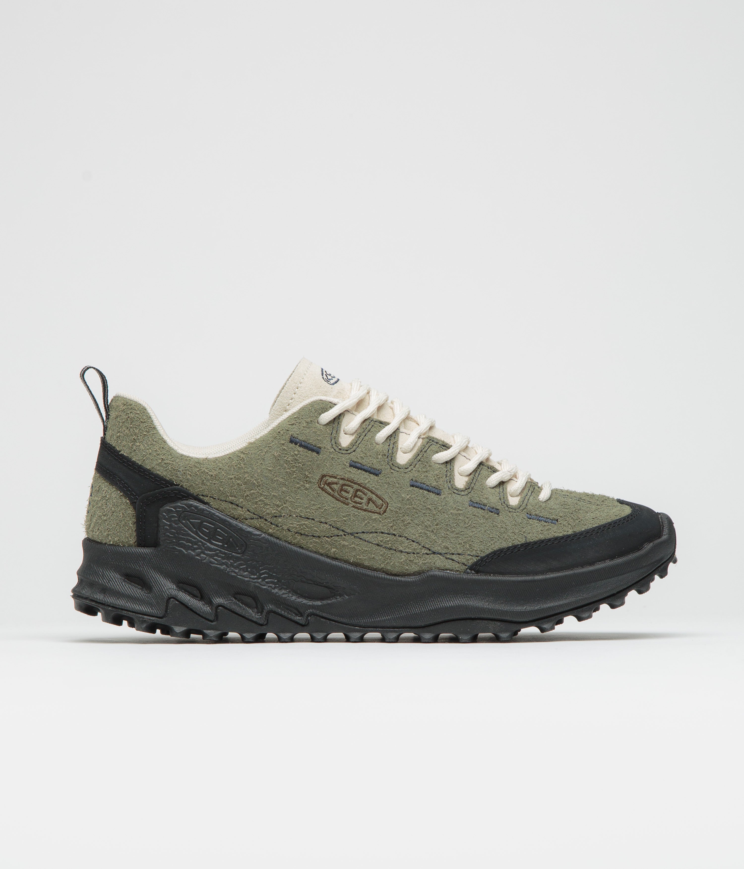 Keen Jasper Zionic Shoes in Dark Olive and Birch