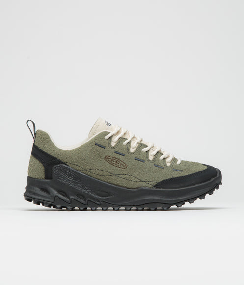 Keen Jasper Zionic Shoes - Dark Olive / Birch