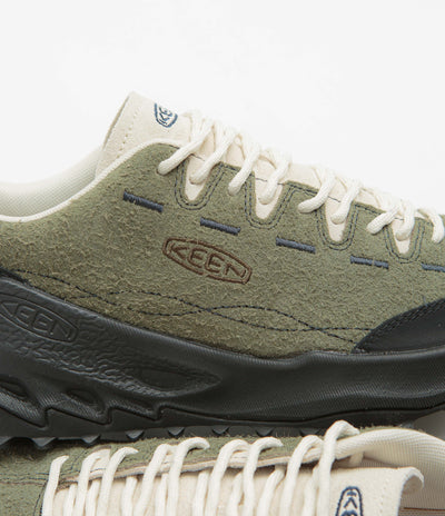 Keen Jasper Zionic Shoes in Dark Olive and Birch