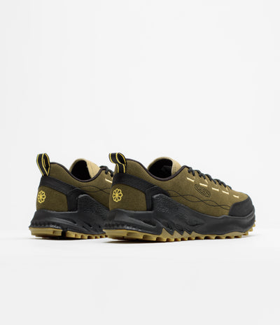 Keen Jasper Zionic Shoes - Dark Olive / Khaki