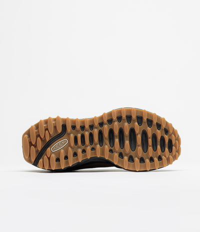Keen Jasper Zionic Shoes in Dark Olive and Khaki