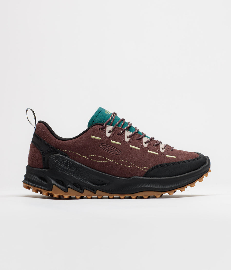Keen Jasper Zionic Shoes - Huckleberry / Lemon Grass