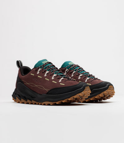 Keen Jasper Zionic Shoes - Huckleberry / Lemon Grass