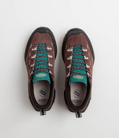Keen Jasper Zionic Shoes - Huckleberry / Lemon Grass