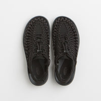 Keen Uneek Sandals in Black and Black thumbnail