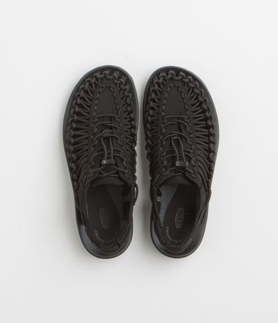 Keen Uneek Sandals in Black and Black