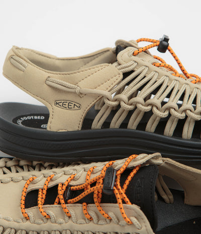 Keen Uneek Sandals - Safari / Orange Peel