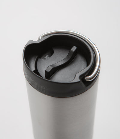 Klean Kanteen TKWide 592ml Insulated Cafe Cap Flask - Brushed Stainless
