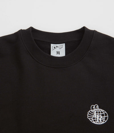 Last Resort AB Atlas Monogram Crewneck Sweatshirt - Black