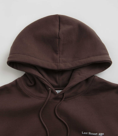 Last Resort AB Atlas Monogram Hoodie - Dark Brown