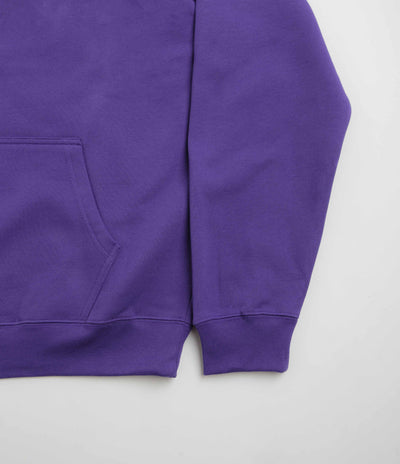 Last Resort AB Atlas Monogram Hoodie in Heliotrope and White