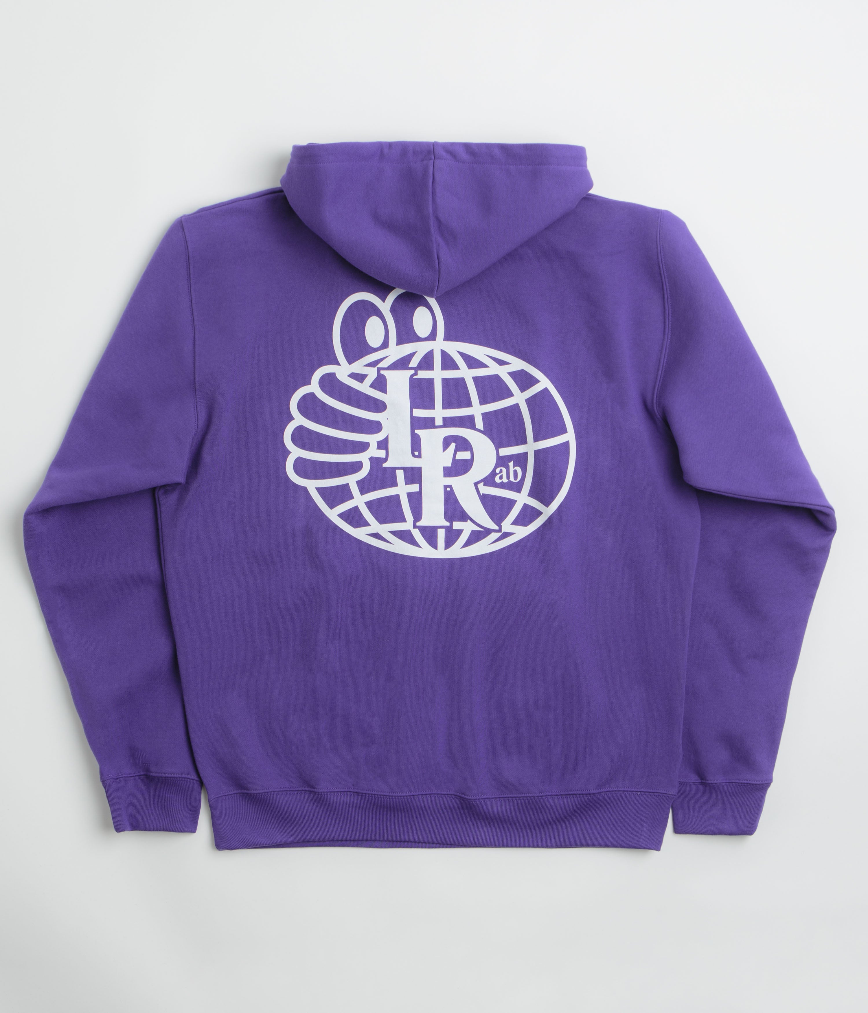 Last Resort AB Atlas Monogram Hoodie - Heliotrope / White