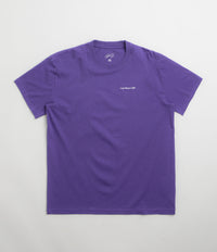 Last Resort AB Atlas Monogram T-Shirt in Heliotrope and White
