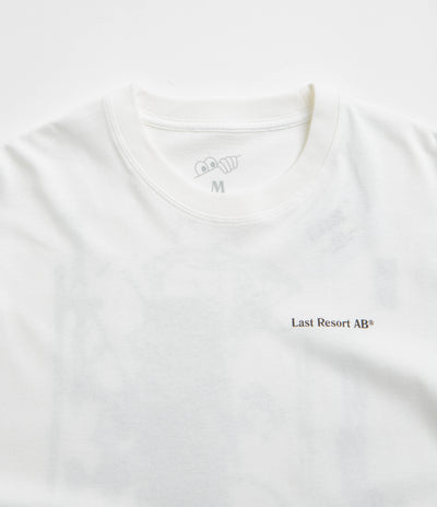 Last Resort AB Brain Freeze Long Sleeve T-Shirt in White