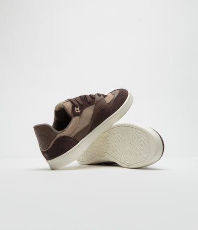 Last Resort AB CM002 Shoes in Pine Cone and White