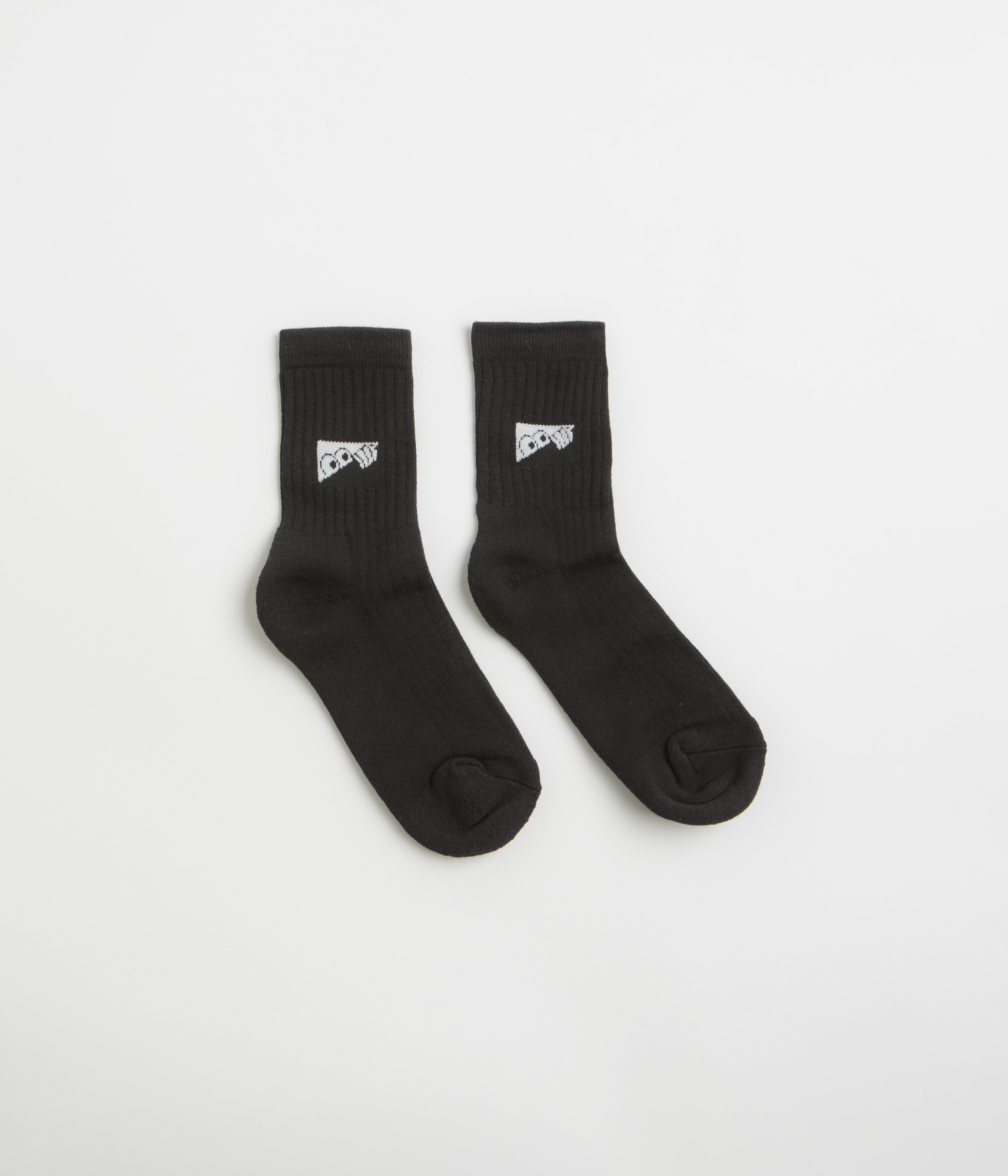 Last Resort AB Dress Socks in Black and White