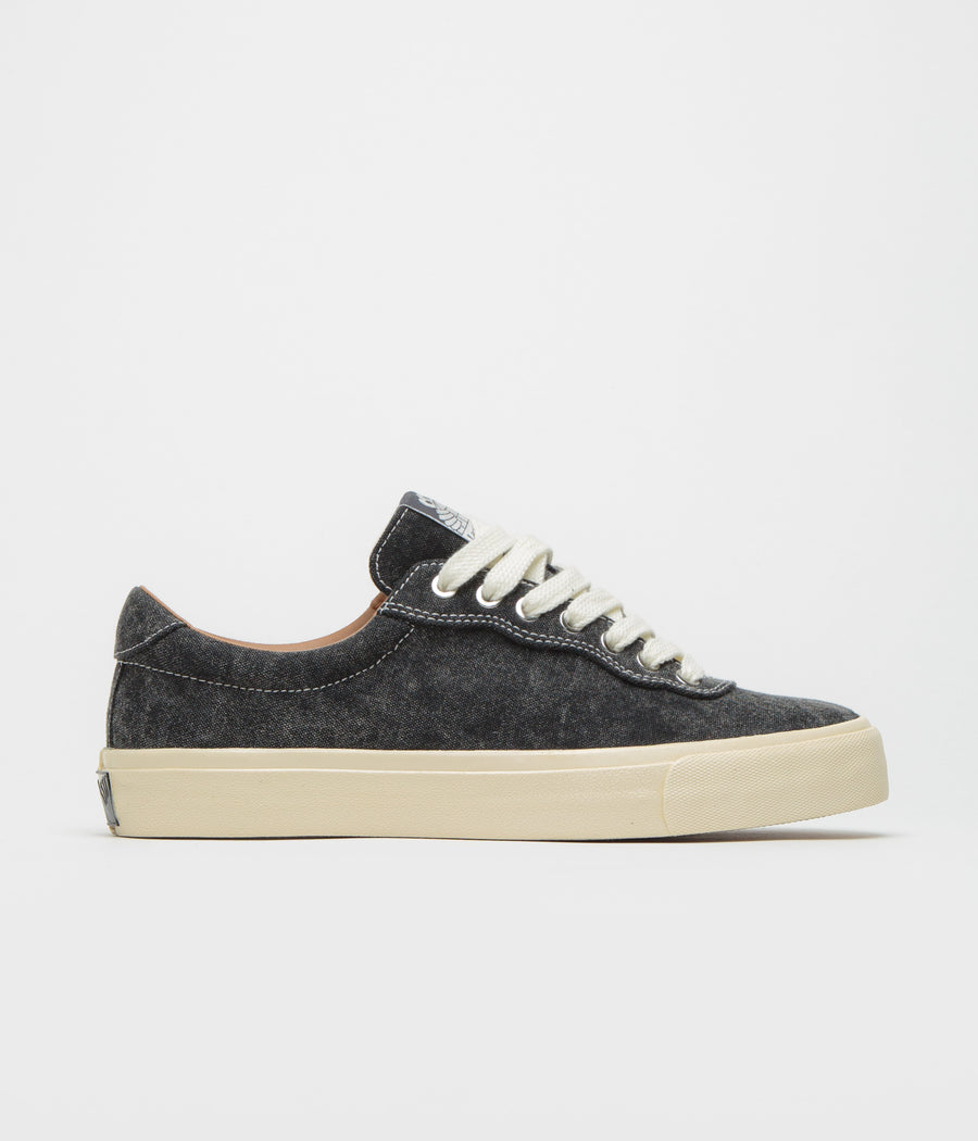 Last Resort AB VM001 Canvas Shoes in Washed Black and White