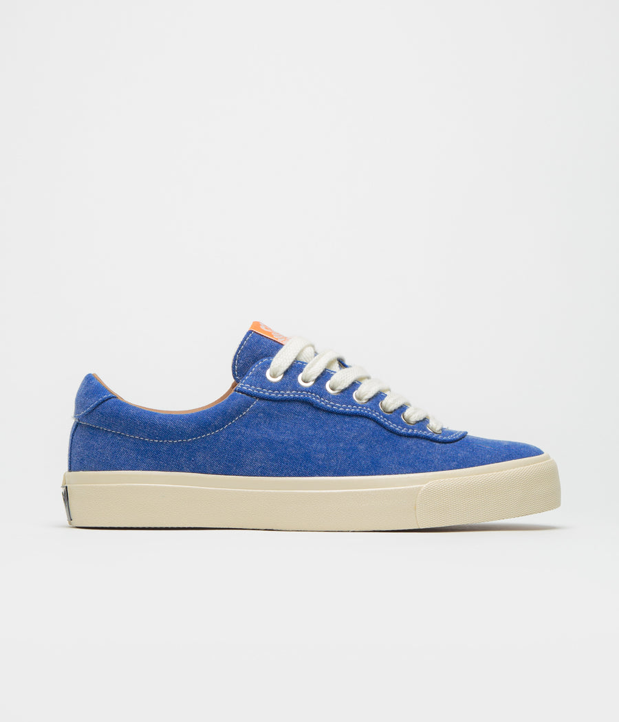 Last Resort AB VM001 Canvas Shoes in Washed Royal Blue and White