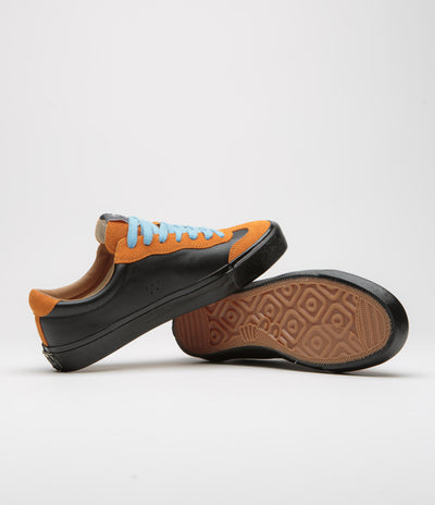 Last Resort AB VM004 Milic Suede Shoes - Duo Orange / Black / Black