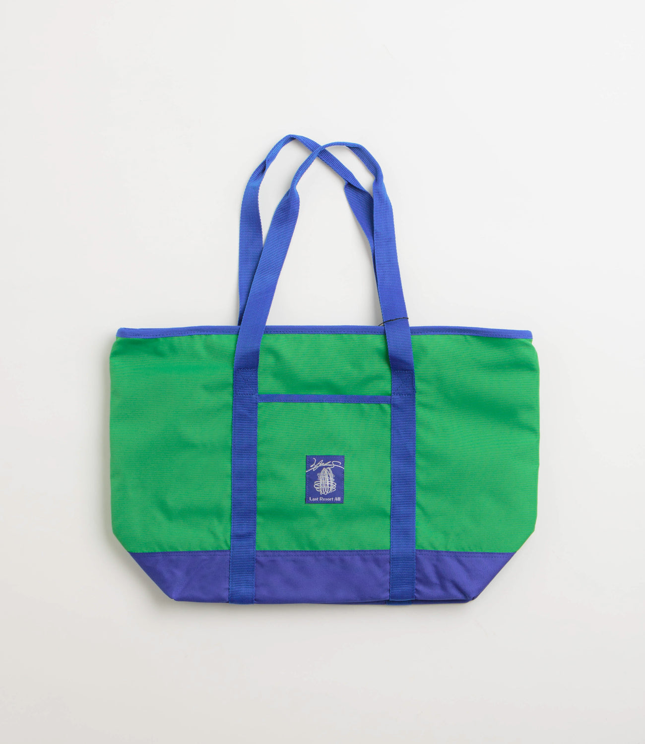 Last Ride Simplegreenbag Last Resort AB x Julian Smith Cooler Bag - Kelly Green / Klein Blue ...