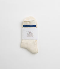 Last Resort AB x Julian Smith Retro Socks - Plum