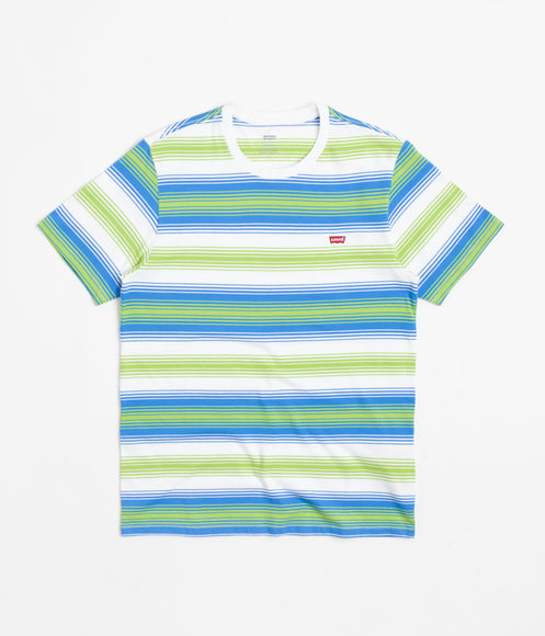Levi's® Red Tab™ Original Housemark T-Shirt - White / Blue / Green