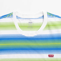 Levi's® Red Tab™ Original Housemark T-Shirt - White / Blue / Green thumbnail