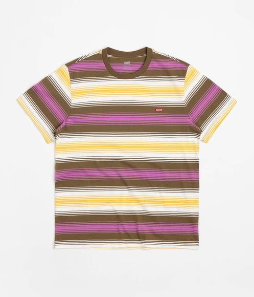 Levi's® Red Tab™ Original Housemark T-Shirt - White / Brown / Yellow / Purple