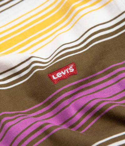 Levi's® Red Tab™ Original Housemark T-Shirt - White / Brown / Yellow / Purple