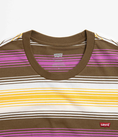 Levi's® Red Tab™ Original Housemark T-Shirt - White / Brown / Yellow / Purple