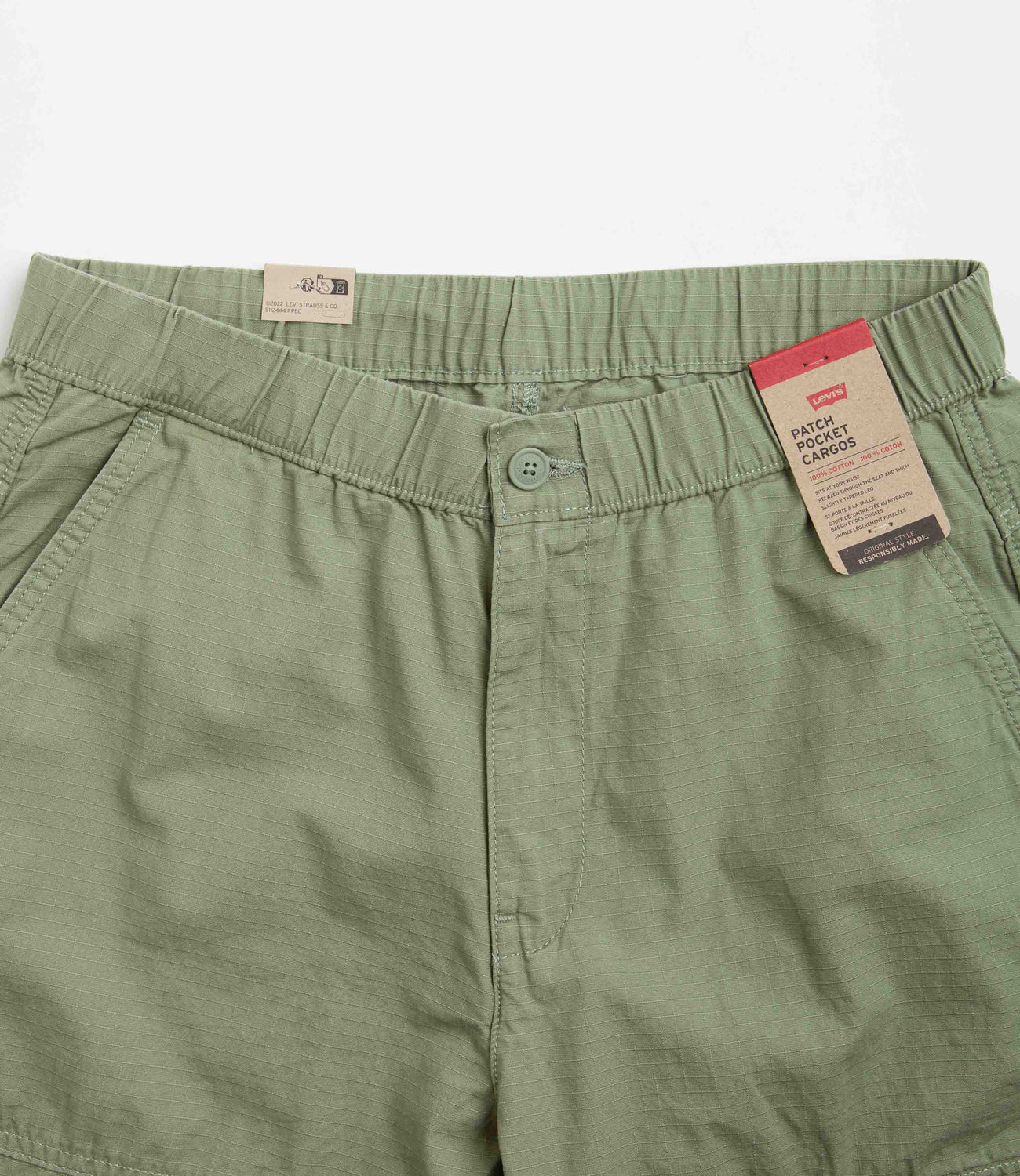 Levi s Red Tab Patch Pocket Cargo Pants Aloe Flatspot