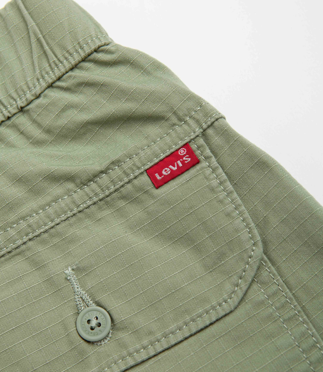 Vintage Levi's - Low-rise Khaki Cargo Pants. Marked... - Depop
