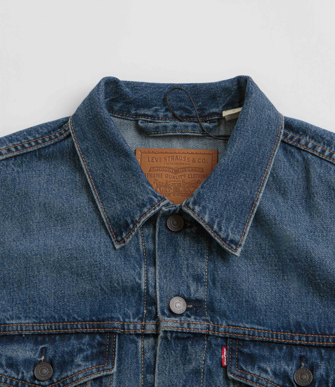 Levi's heren New Relaxed Fit Trucker, Waterfalls, XL Levi's heren New Relaxed Fit Trucker, Waterfalls, XL